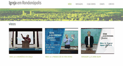 Desktop Screenshot of igrejaemrondonopolis.org.br